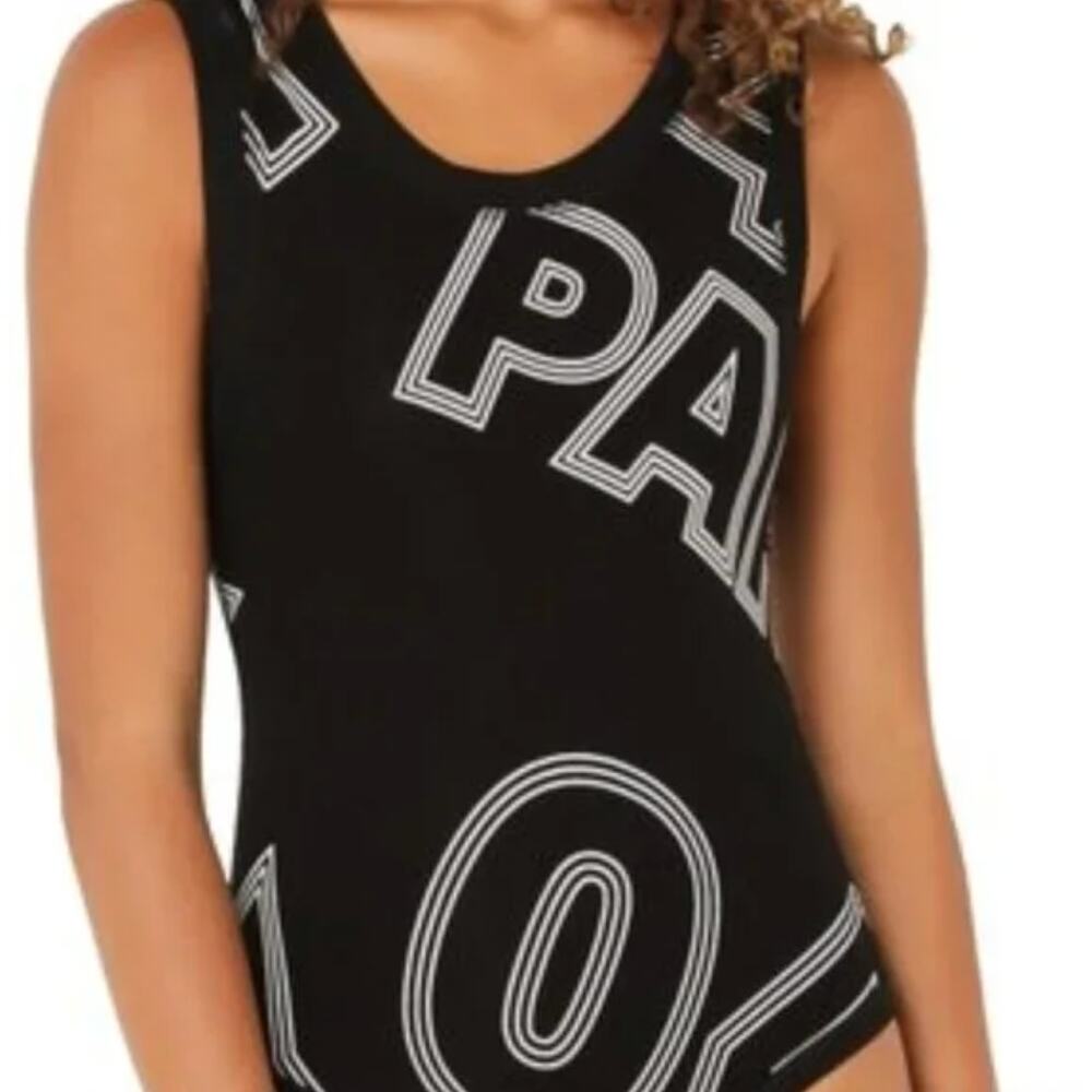 Ivy Park Broken Logo Bodysuit By Beyonce‎ Black Bodysuit Size Small